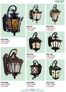 CATALOGUE ĐÈN VERONA 2026 ( CK từ 50%-60%)