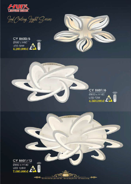 CATALOGUE ĐÈN HUFA ( CK TỪ 55%-65%)