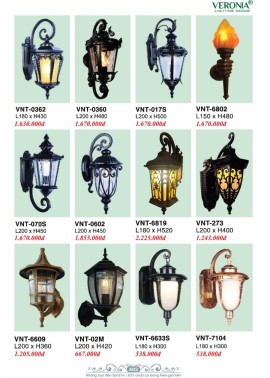 CATALOGUE ĐÈN VERONA 2026 ( CK từ 50%-60%)