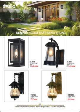 CATALOGUE ĐÈN SANO 2026-2027 ( Chiếc khấu từ 55%-58%)