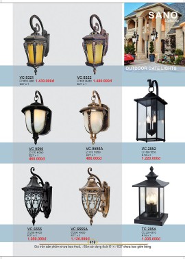 CATALOGUE ĐÈN SANO 2026-2027 ( Chiếc khấu từ 55%-58%)