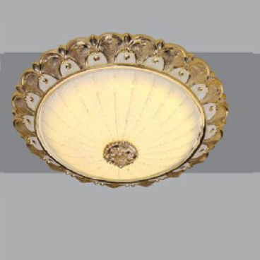 SN - OT 4162C: Đèn ốp trần chao thủy tinh - KT: Ø500mm - Đèn LED 24W ánh sáng đổi 3 màu