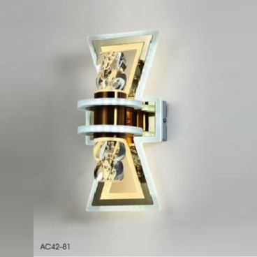 AC 42 - 81: Đèn gắn tường LED - KT: 130mm x H280mm - Đèn LED 49W ánh sáng đổi 3 màu