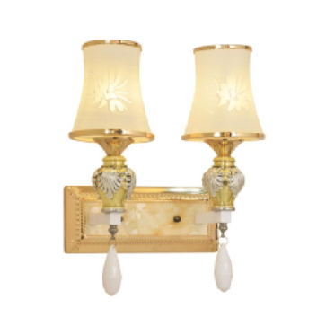 EU - V - 421: Đèn gắn tường đôi - KT: L280mm x W180mm x H380mm - Bóng đèn E27 x 2