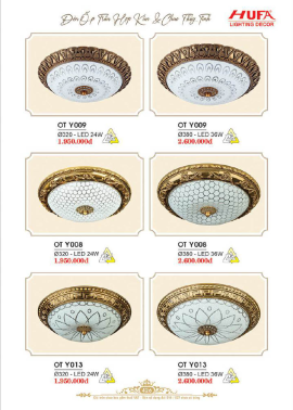 CATALOGUE ĐÈN HUFA ( CK TỪ 55%-65%)