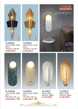 CATALOGUE ĐÈN HUFA ( CK TỪ 55%-65%)