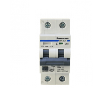 BBDE25031CNV: RCBO 50A 2P