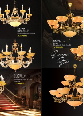CATALOGUE ĐÈN TRANG TRÍ EUROTO 2025 ( CK từ 55%-60%)