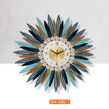 HF - ĐH - 500/1: Đồng hồ trang trí  - KT:  L700mm x H700mm