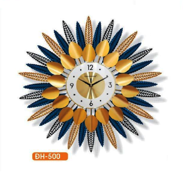 HF - ĐH - 500: Đồng hồ trang trí  - KT:  L700mm x H700mm
