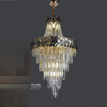 SN - CPL 5009: Đèn thả Phale - KT: Ø800mm x H1200mm - Đèn E14 x 18 bóng