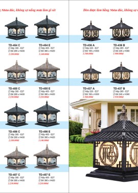 CATALOGUE ĐÈN TRANG TRÍ EUROTO 2025 ( CK từ 55%-60%)