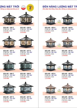 CATALOGUE ĐÈN TRANG TRÍ EUROTO 2025 ( CK từ 55%-60%)