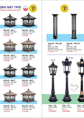 CATALOGUE ĐÈN TRANG TRÍ EUROTO 2025 ( CK từ 55%-60%)