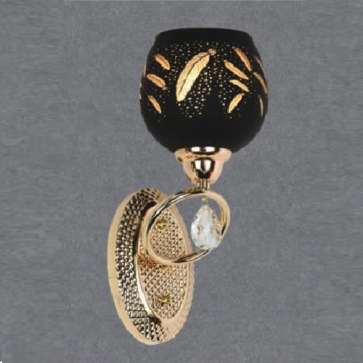 SN - V 5265: Đèn gắn tường đơn  - KT: Ø140mm x H320mm - Bóng đèn E27 x 1 bóng