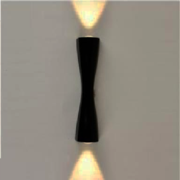 SN - VL 5277: Đèn gắn tường LED - KT: Ø60mm x H160mm - Đèn LED 10W, ánh sáng vàng 3000K