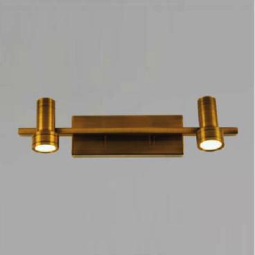 SN - ST 5286/2: Đèn rọi tranh/gương đơn đôi - KT: L340mm x H83mm - Đèn LED 5W x 2 đổi 3 màu