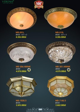 CATALOGUE ĐÈN VERONA 2026 ( CK từ 50%-60%)