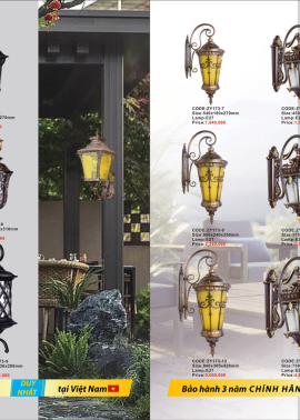 CATALOGUE ĐÈN SLISTER - CUỐN B