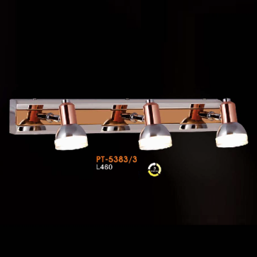 VE - PT - 5383/3: Đèn rọi tranh/gương 3 bóng - KT: L460mm - Đèn LED đổi 3 màu