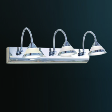 HF - SG - 5598/3: Đèn rọi gương/tranh 3 bóng  - KT: L450mm x W60mm x H180mm - Đèn LED 7W x 3 ánh sáng đổi 3 màu