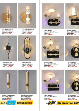 CATALOGUE ĐÈN SLISTER - CUỐN B