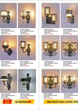 CATALOGUE ĐÈN SLISTER - CUỐN B