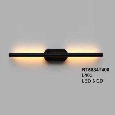 355 - RT5834T400: Đèn rọi tranh/rọi gương - KT: L400mm - Đèn LED ánh sáng đổi 3 màu