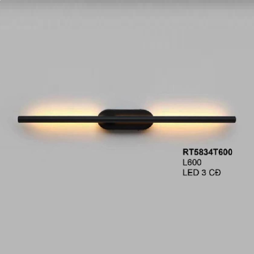 355 - RT5834T600: Đèn rọi tranh/rọi gương - KT: L600mm - Đèn LED ánh sáng đổi 3 màu