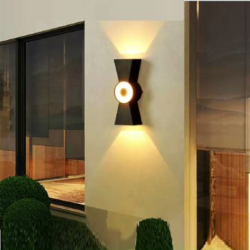 VNT - 6000: Đèn gắn tường ngoài trời - IP 67 - KT: W70mm x H200mm - Đèn LED ánh sáng vàng 3500K