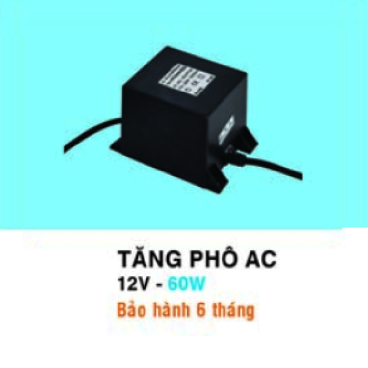 Phụ kiện 2: Tăng phô dùng cho đèn âm sàn dưới nước 60W 12V