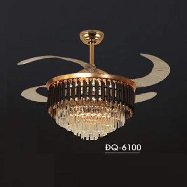 ĐQ - 6100: Quạt trần đèn cánh xếp
