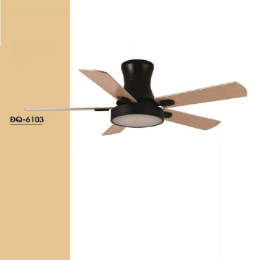 ĐQ - 6103: Quạt trần đèn 5 cánh  gỗ