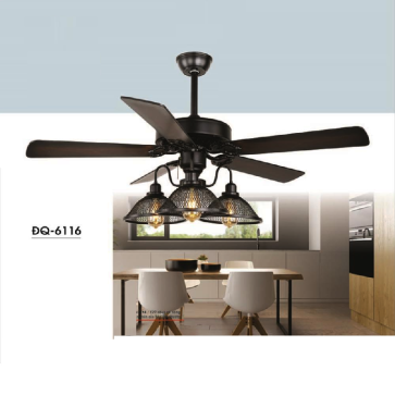 ĐQ - 6116: Quạt trần đèn 5 cánh gỡ