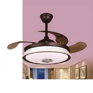 ĐQ - 6130: Quạt trần đèn  cánh xếp