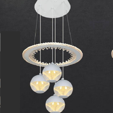 NV - NB 618/4: Đèn thả LED - KT: Ø400mm x H800mm - Đèn LED đổi 3 màu