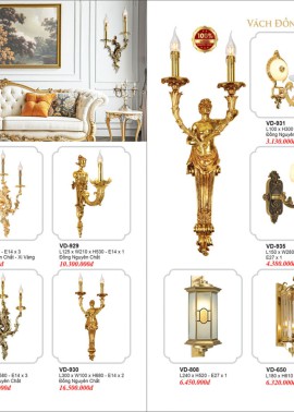 CATALOGUE ĐÈN TRANG TRÍ EUROTO 2025 ( CK từ 55%-60%)