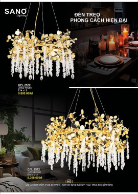 CATALOGUE ĐÈN SANO 2026-2027 ( Chiếc khấu từ 55%-58%)