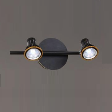 CODE: 6590/2: Đèn rọi tranh/rọi gương đôi - KT: L320mm - Đèn LED ánh sáng vàng