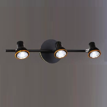 CODE: 6590 - 3: Đèn rọi tranh/gương 3 bóng  - KT: L460mm - Đèn LED ánh sáng vàng