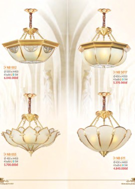 CATALOGUE ĐÈN NAM LONG ( NETVIET) - CK từ 55%-60%