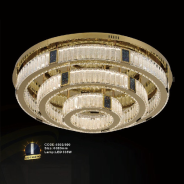CODE: 6602/800: Đèn áp trần LED Phale - KT: Ø800mm - Đèn LED 335W, ánh sáng đổi 3 màu