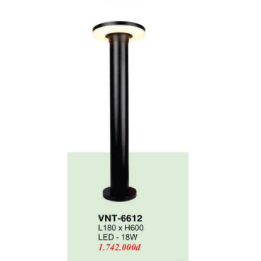 VNT - 6612: Đèn trụ sân vườn LED