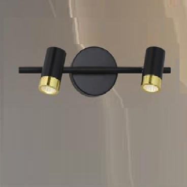 CODE: 6621-2: Đèn rọi tranh/rọi gương đôi - KT: L320mm - Đèn LED ánh sáng vàng
