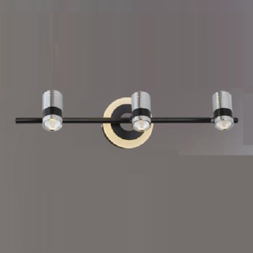 CODE: 6630 - 3: Đèn rọi tranh/rọi gương 3 bóng - KT: L480mm - Đèn LED ánh sáng vàng
