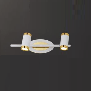 CODE: 6631-2: Đèn rọi tranh/rọi gương đôi - KT: L320mm -  Đèn LED ánh sáng vàng