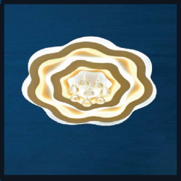 VE - MT - 6668 : Đèn áp trần LED, hạt Phale -  KT: Ø500mm x H100mm - Đèn LED đổi 3 màu