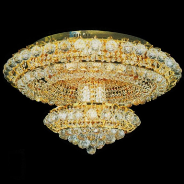 E - MFL - 67: Đèn áp trần Phale , 144 Hạt Phale K9 - KT: Ø800mm x H450mm -Đèn LED đổi 3 màu - Remote