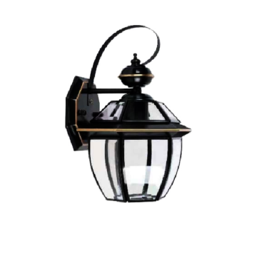 VD - 6800: Đèn gắn tường ngoài trời xi mạ đồng - KT: W200mm x H390mm - Bóng đèn E27 x 1