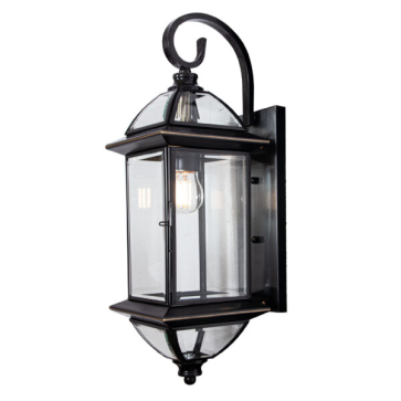 VD- 6811: Đèn gắn tường ngoài trời xi mạ đồng - KT: W150mm x H450mm - Bóng đèn E27 x 1 bóng